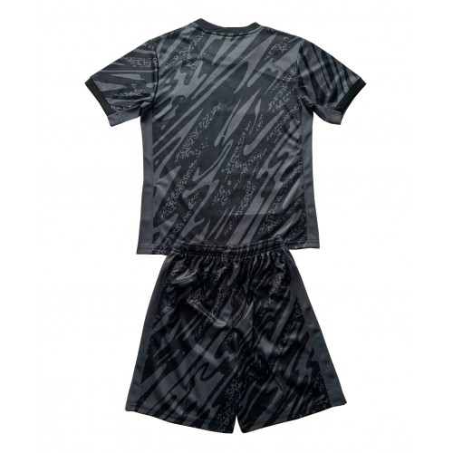 Brazil Golmanski Gostujuci Dres za Dječji Copa America 2024 Kratak Rukavima (+ kratke hlače)